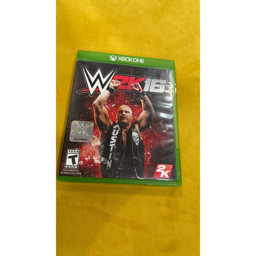 WWE 2K16 Xbox One Microsoft 2015 Wrestling Video Game Stone Cold Steve Austin
